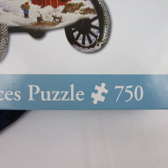 750 Piece Bringing Home The Tree Shaped Puzzle by Bits And Pieces - Picture 4 of 8